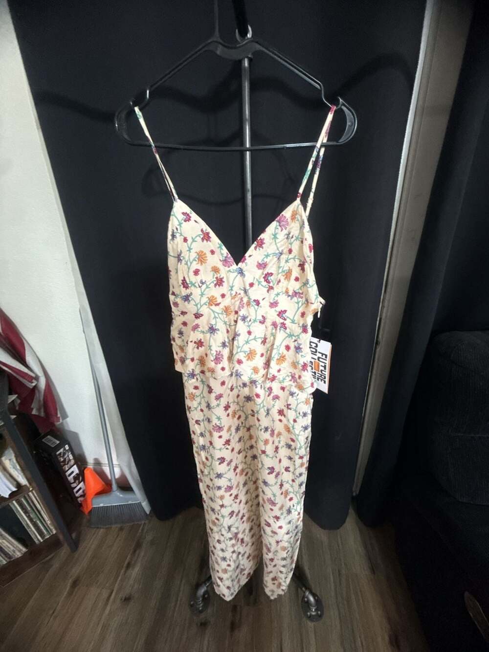 Future Collective by Jenny K. Lopez Floral Midi Dress Size 10